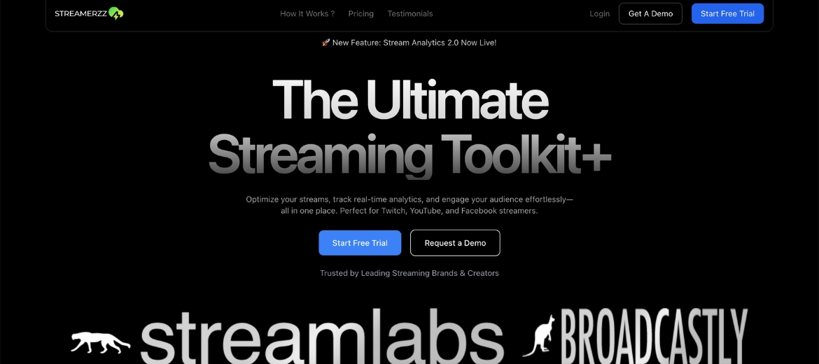 Streamerzz Streaming Toolkit